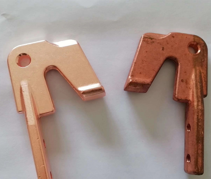 銅件去黑點去氧化皮效果圖